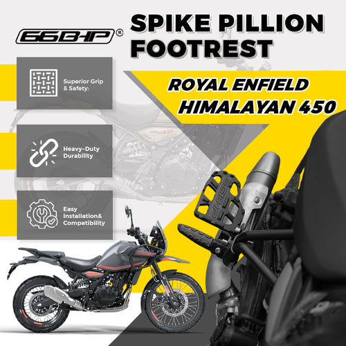 Himalayan 450 Spike Pillion Footrest( Pair )