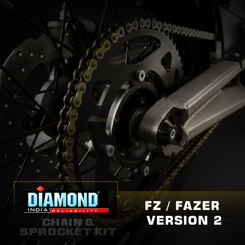 Yamaha FZ / Fazer V2 - Diamond Chain Sprocket Kit (K176)