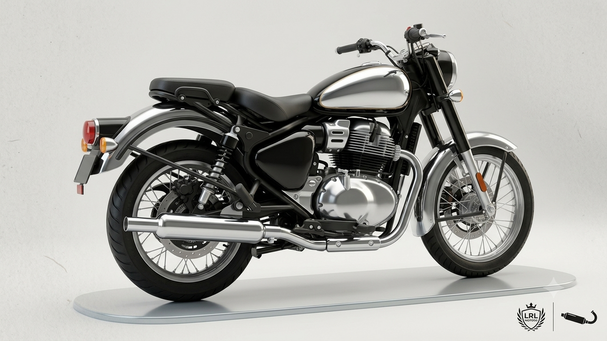 Powerage Slip-On Exhaust for Royal Enfield Classic 650