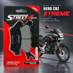 Hero Hunk /Xtreme/CBZ Xtreme 66BHP Street Plus Brake Pads