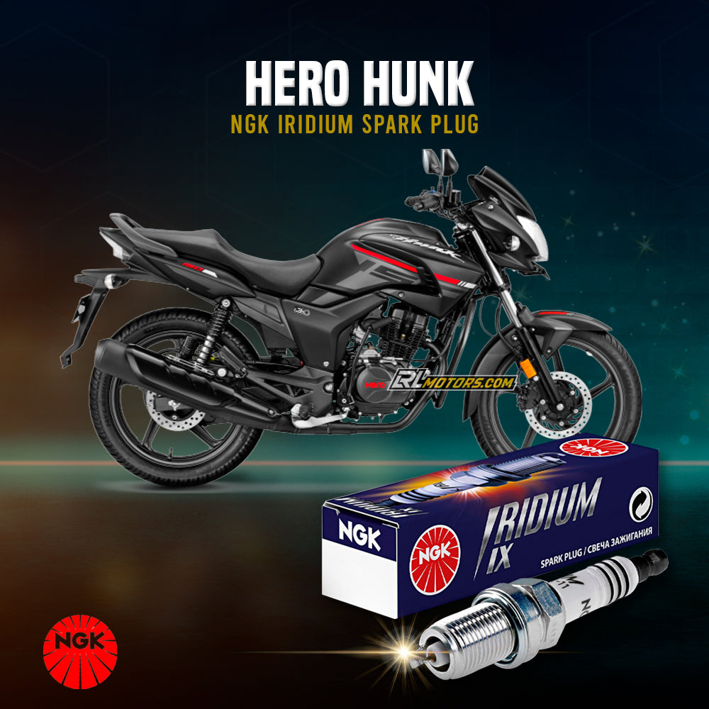 Hero Hunk NGK Iridium spark plug