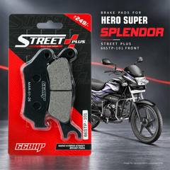 Hero Splendor Plus 13S /Super Splendor/Splendor I Smart 66BHP Street Plus Brake Pads