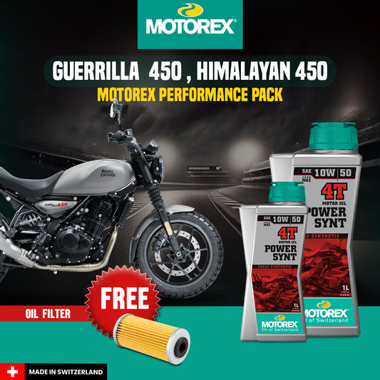 Himalayan, Guerrilla  450 Motorex Performance Pack