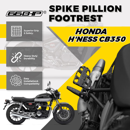 Honda Highness Spike Pillion Footrest By 66Bhp ( Pair )