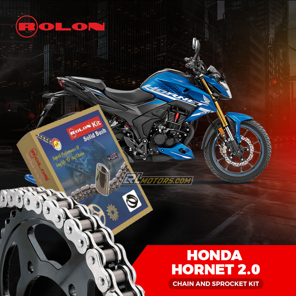 Honda Hornet 2.0 200 CC  Rolon chain & Sprocket kit