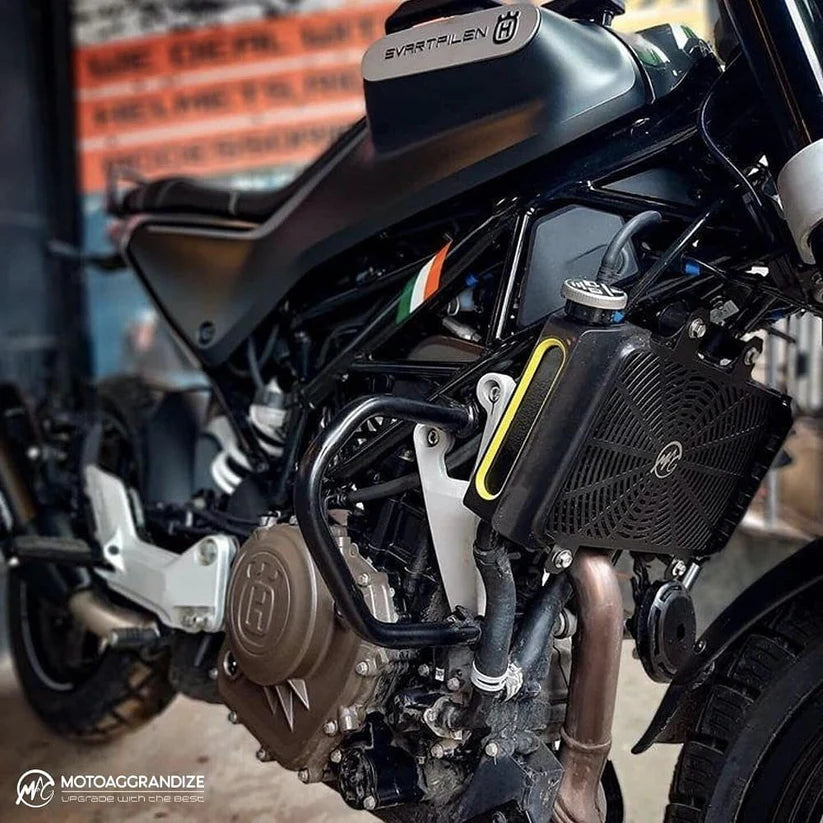 Husqvarna Svartpilen | Vitpilen 250 - Motoaggrandize Radiator Guard | Cover | Protector