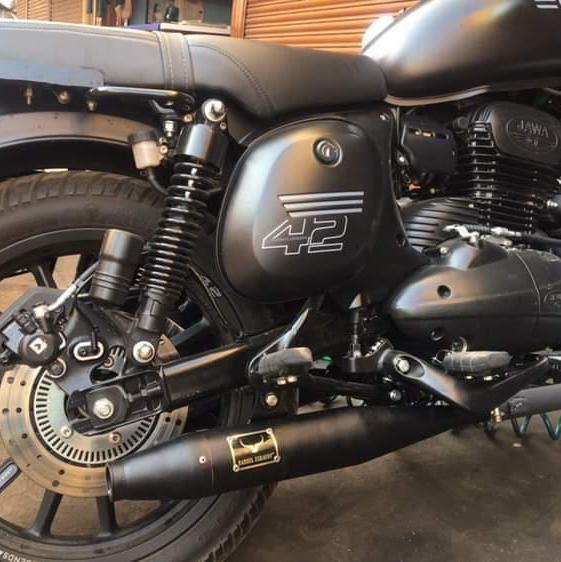 Barrel Exhaust for JAWA - Barrel Exhaust