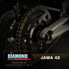 Jawa 42 -  Diamond Chain Sprocket Kit (K228)