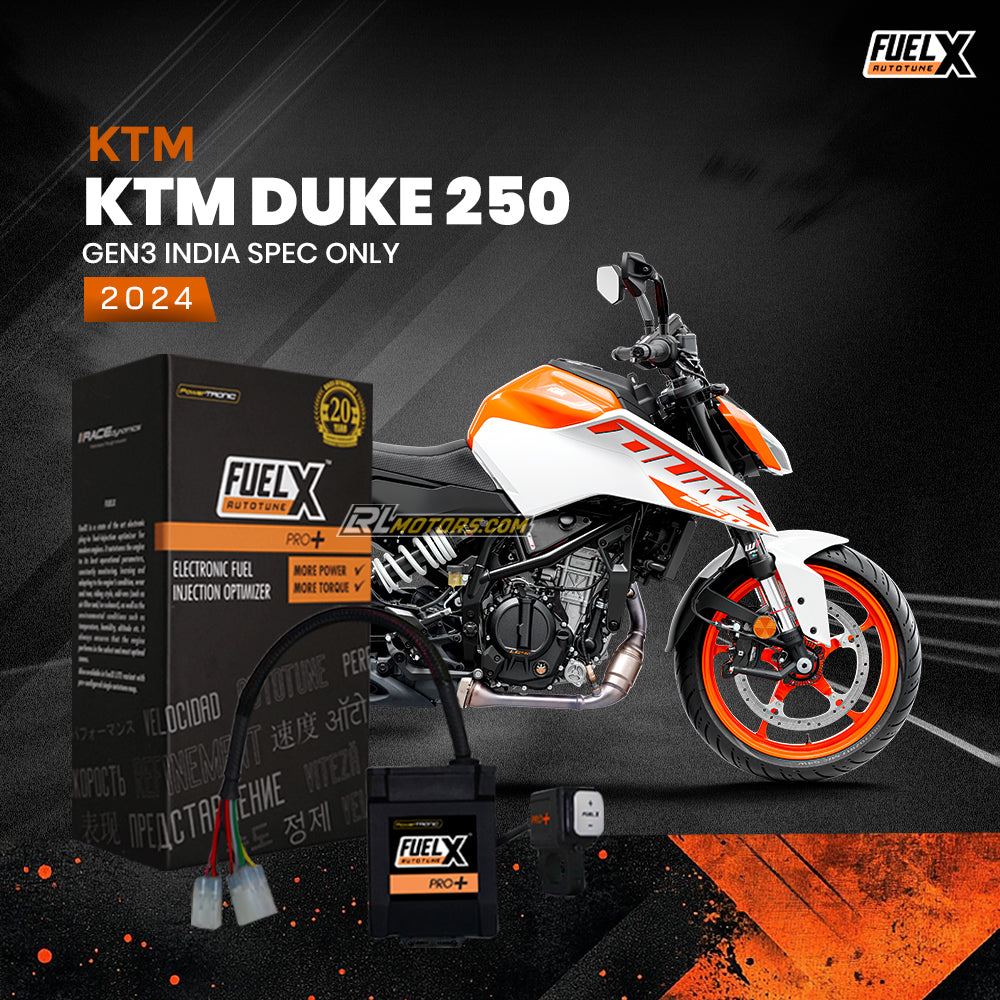 KTM Duke 250 Gen3 INDIA SPEC ONLY (2024) FuelX Pro+