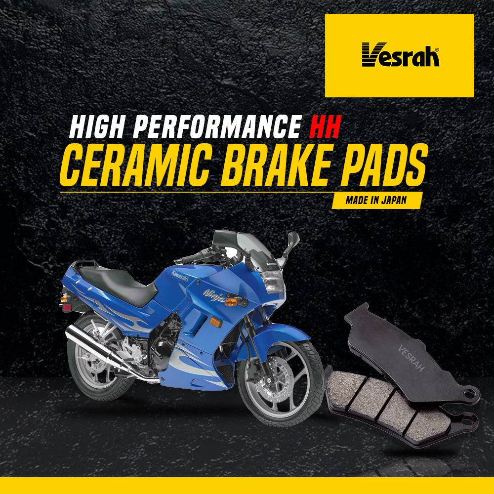 Kawasaki EX250  Ninja 250R 1987-2007 Rear Vesrah Ceramic Brake Pad