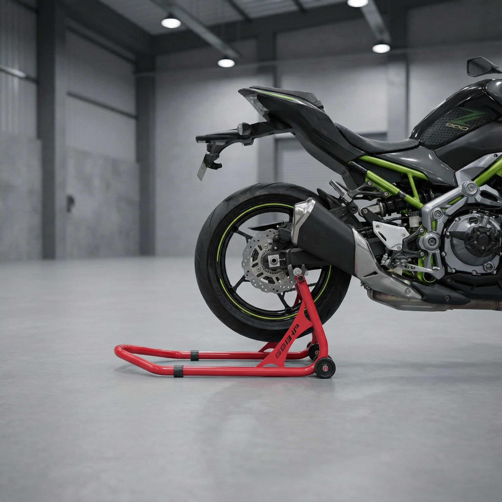 66Bhp Universal Paddock stand Spool Type + Swing Arm ( 2 in 1 )