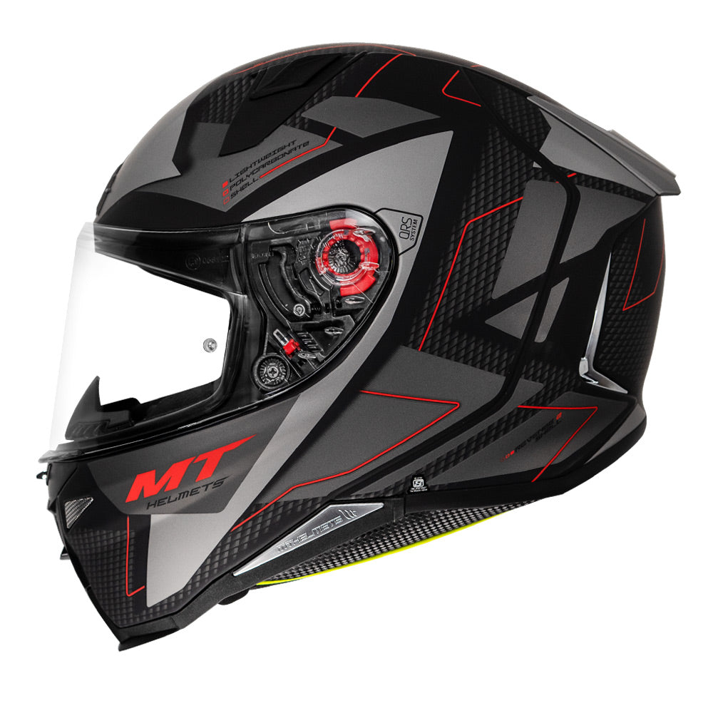 MT Helmets revenge 2 imperium Matt Grey L