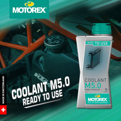 Motorex Coolant M5 Ready To Use ( 1 L )