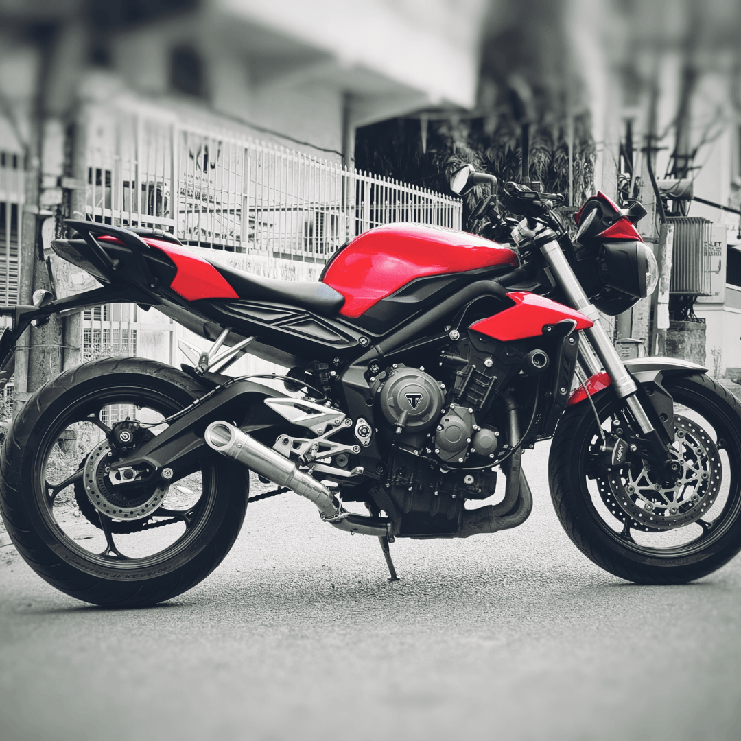 Outlaw Triumph Street Triple / RS - Barrel Exhaust