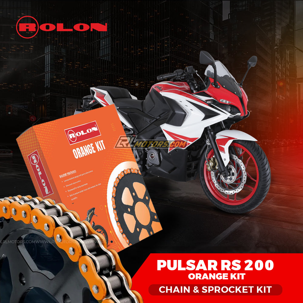 PULSAR RS 200 ROLON ORANGE KIT