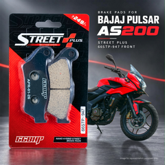Bajaj Pulsar NS 200/AS 200/RS 200 66BHP Street Plus Brake Pads