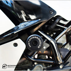 KTM RC 125/ 200/ 250/ 390 Motoaggrandize Frame Slider Crash Protector