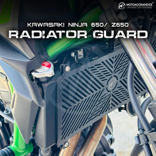 Kawasaki Z 650 MOTOAGGRANDIZE Radiator Guard/Protector