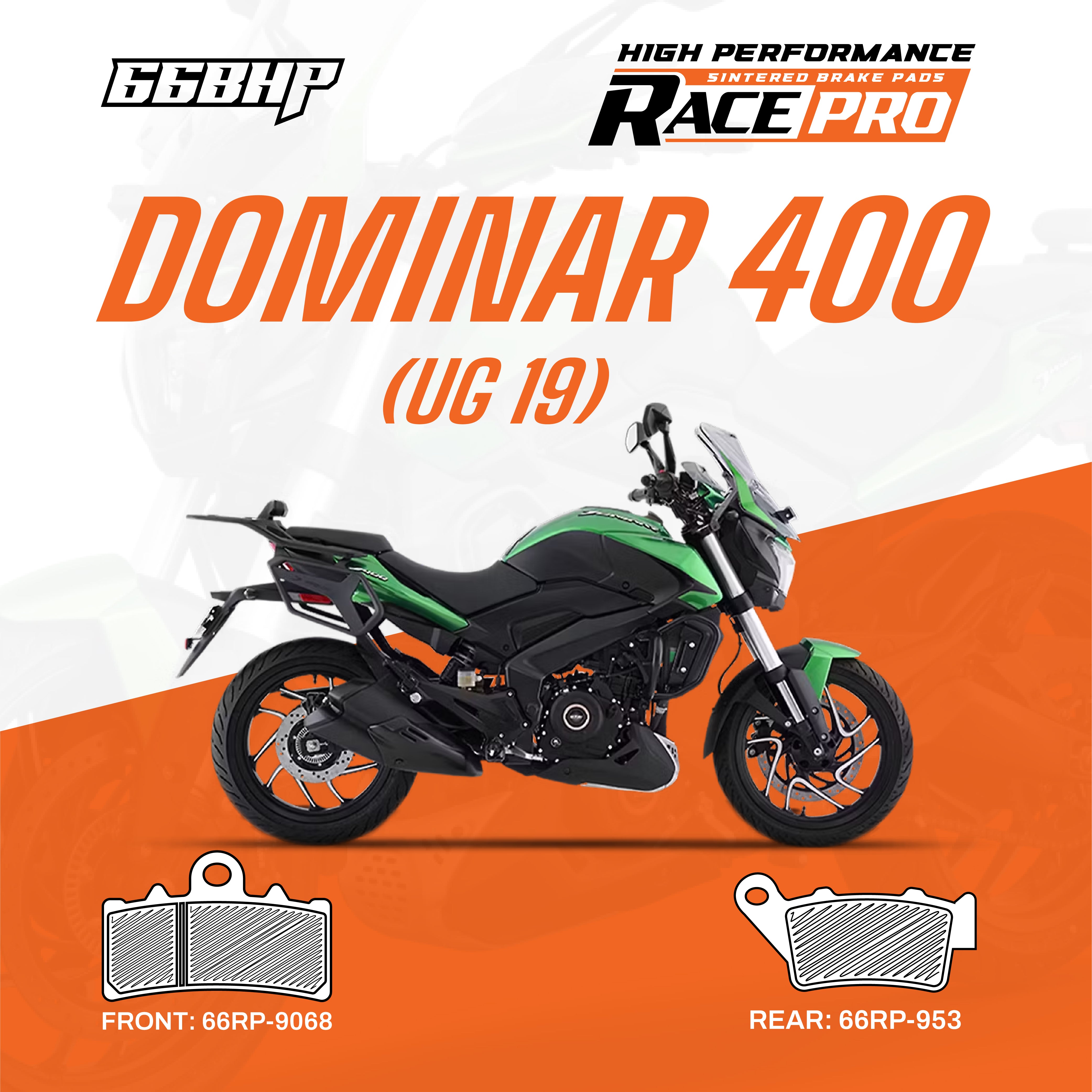 Bajaj Dominar 400 (UG 19) Race Pro Sintered Brake Pad