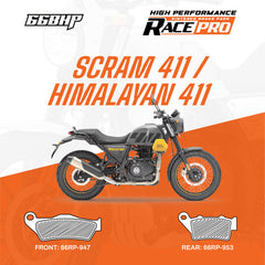 Royal Enfield Himalayan 411/ scram 411 Race Pro Sintered Brake Pad