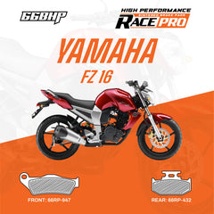 Yamaha Fazer /Fz 16/  Fz 25 Race Pro Sintered Brake Pad