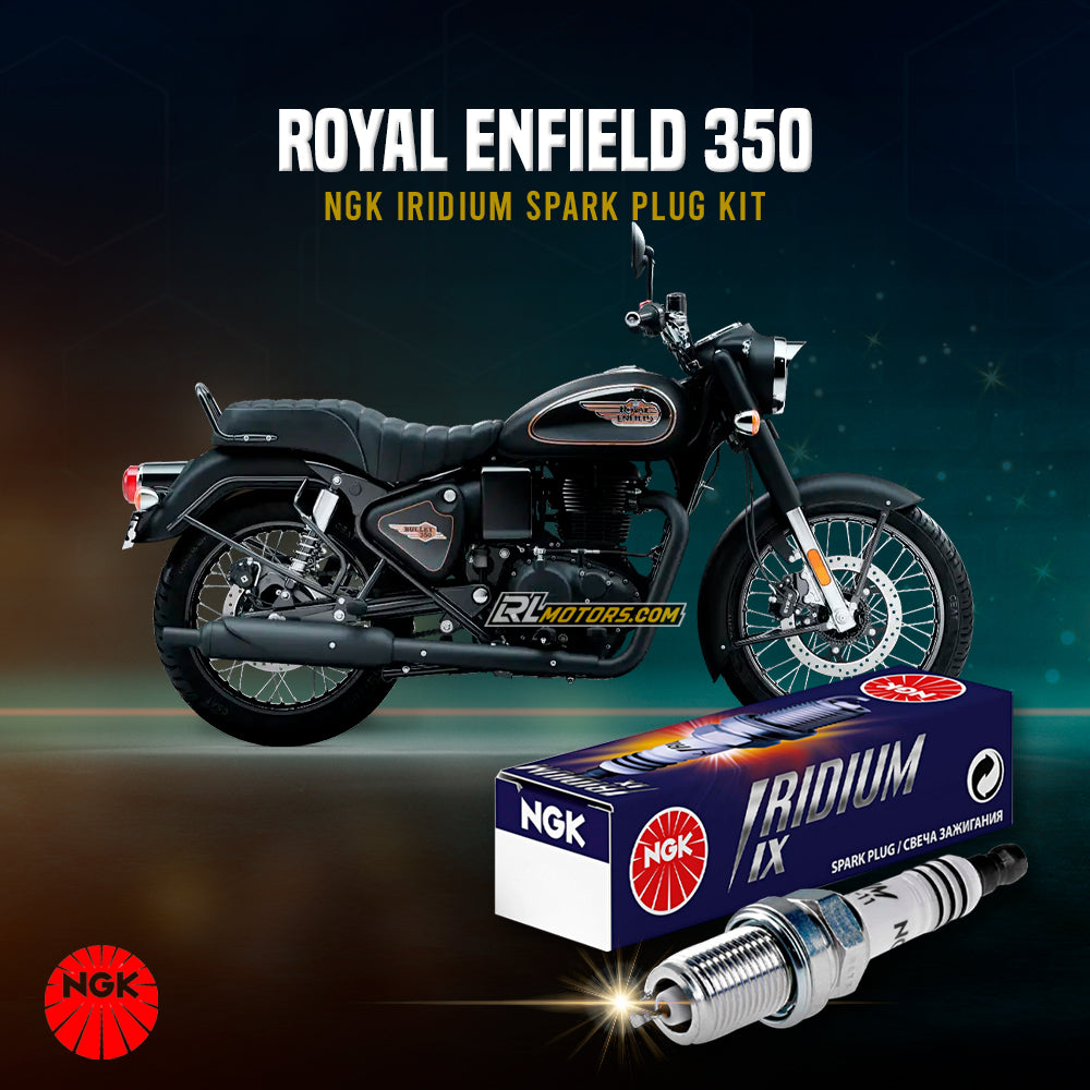 Royal Enfield 350 NGK Iridium Spark Plug Kit