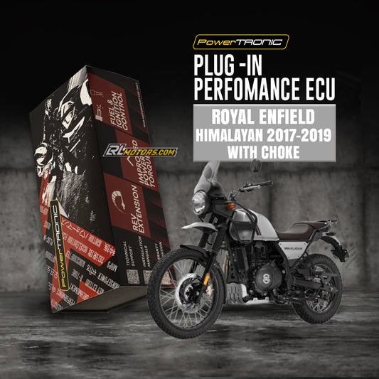 Royal Enfield Himalayan EFI 2017-2019 with choke Powertronic V4 ECU