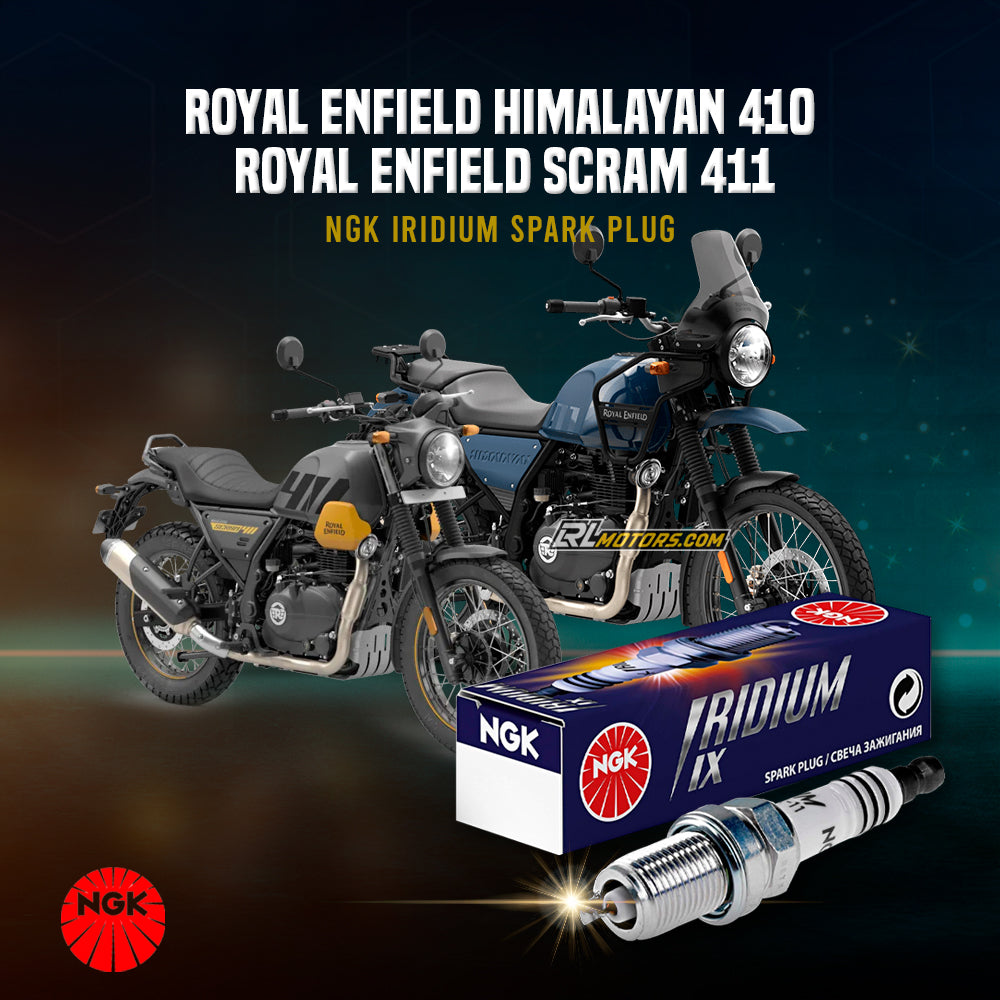 Royal Enfield Himalayan 410 Royal Enfield scram 411 NGK Iridium Spark Plug