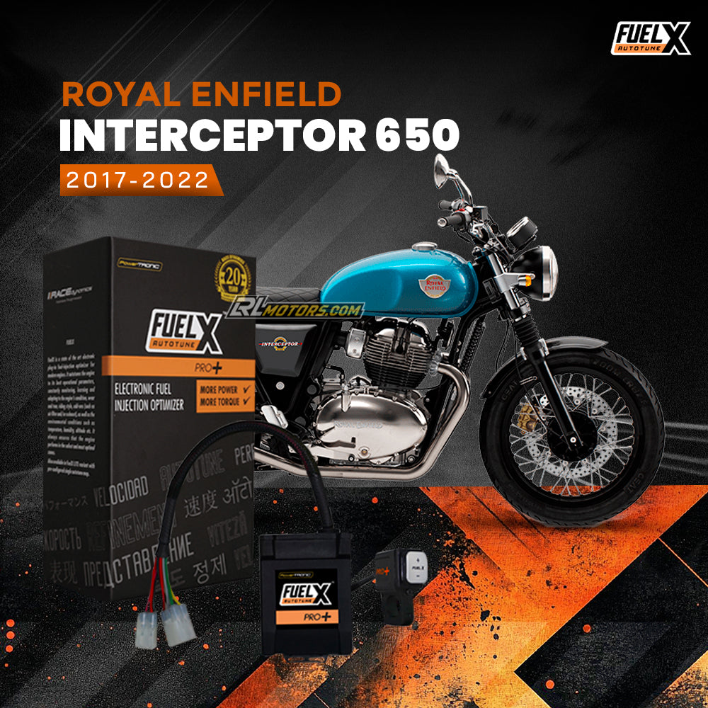 Royal Enfield Interceptor 650  (2017-2025) - FuelX Pro+