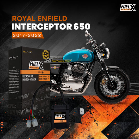 Royal Enfield Interceptor 650  (2017-2022) - FuelX Pro+