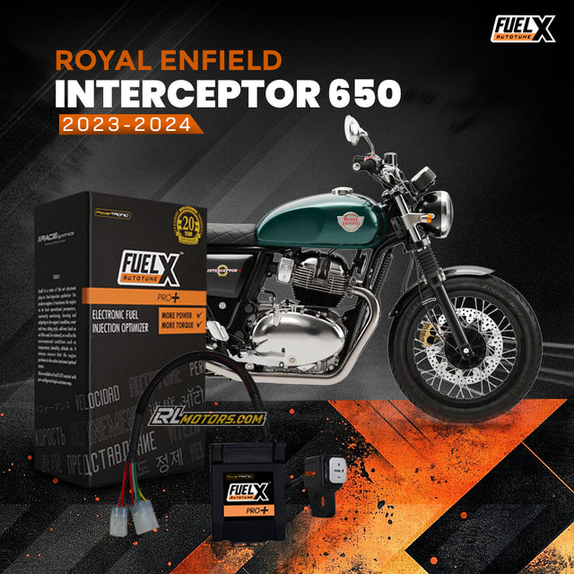Royal Enfield Interceptor / GT 650  (2023-2025) - FuelX Pro+