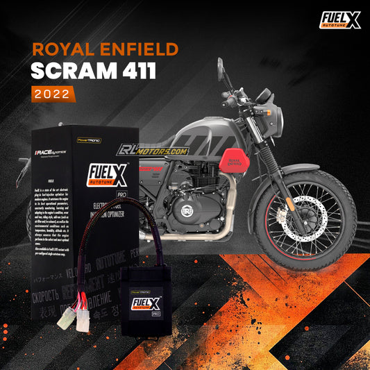 Royal Enfield Scram 411 (2022) FuelX Pro