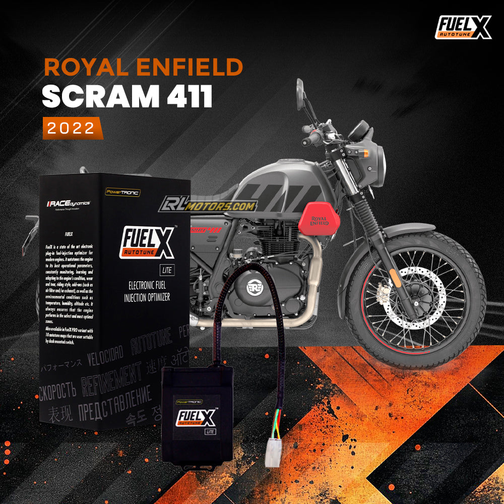 Royal Enfield Scram 411 (2022)-FuelX Lite