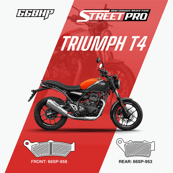 Triumph T4 Street Pro Semi Ceramic Brake Pads