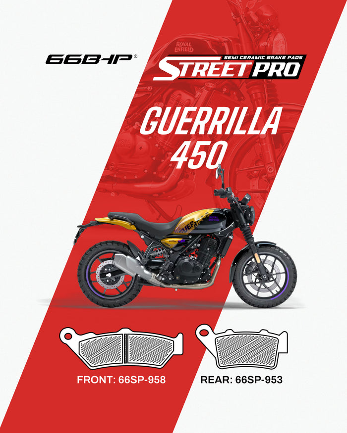 Royal Enfield Guerrilla 450 Street Pro Semi Ceramic Brake Pads