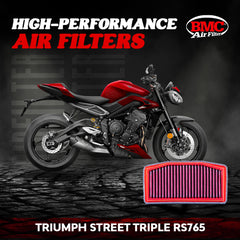 BMC AIRFILTER FOR STREET TRIPLE RS765