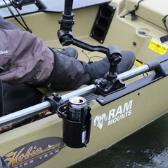 RAM® Level Cup™ 16oz Drink Holder with Tough-Claw™ Mount – Spill-Free Hydration On the Go