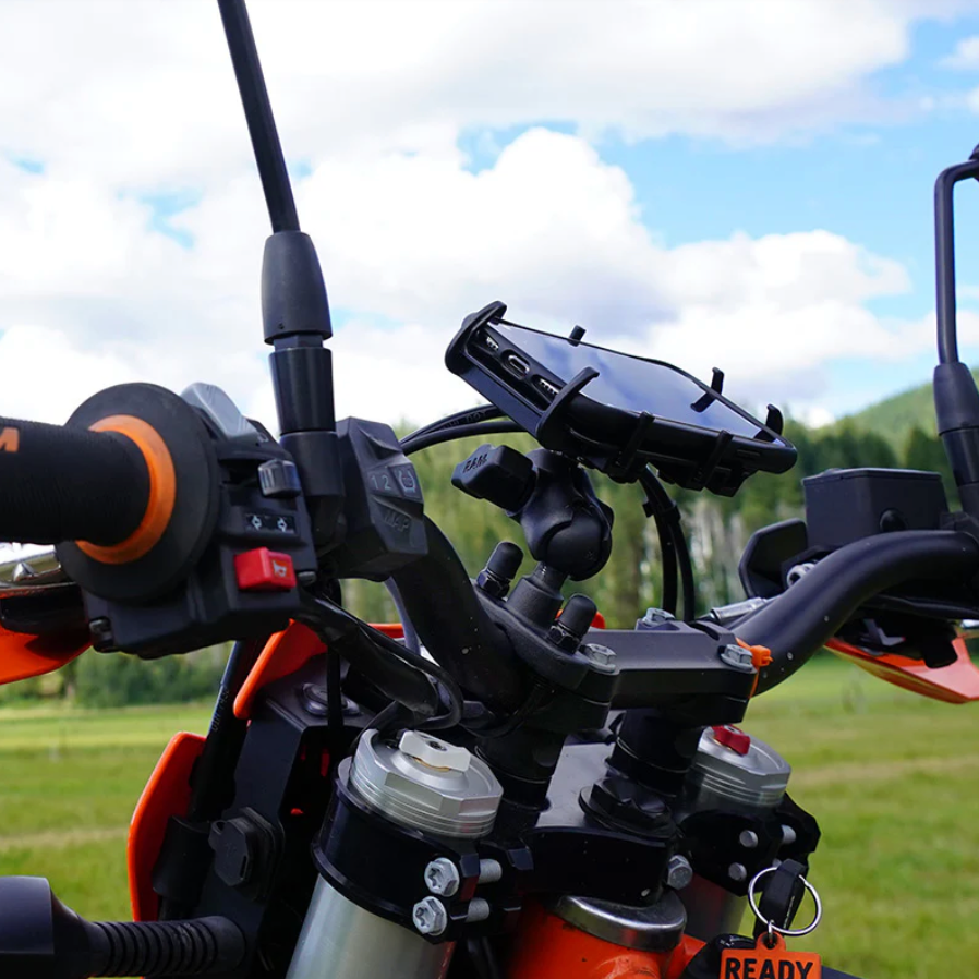 RAM® Handlebar U-Bolt Base with 1" Ball (RAM-B-231ZU) – Versatile Mounting Solution for Motorcycles & Bicycles