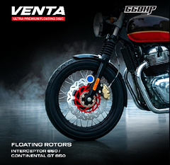Interceptor 650 & GT 650 Floating Brake Disc