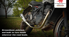 Triumph Speed 400, T4 and scrambler 400X Red Rooster Performance Blaze Exhaust