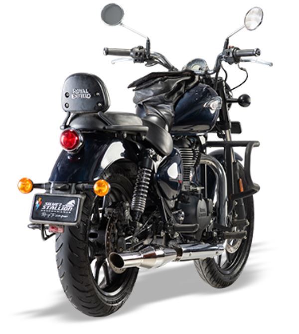 Royal Enfield 350 (J Series) Reborn, Goan Classic, Meteor Silver Stallion Performance Exhaust ( Goan )
