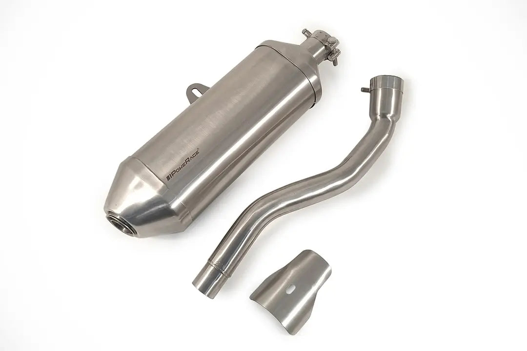 Powerage Slip-On Exhaust With Mid Pipe for Hero Xpulse 210