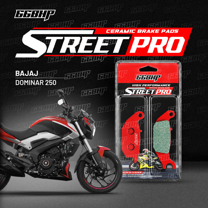 Bajaj Dominar 250 Street Pro Semi Ceramic Brake Pads
