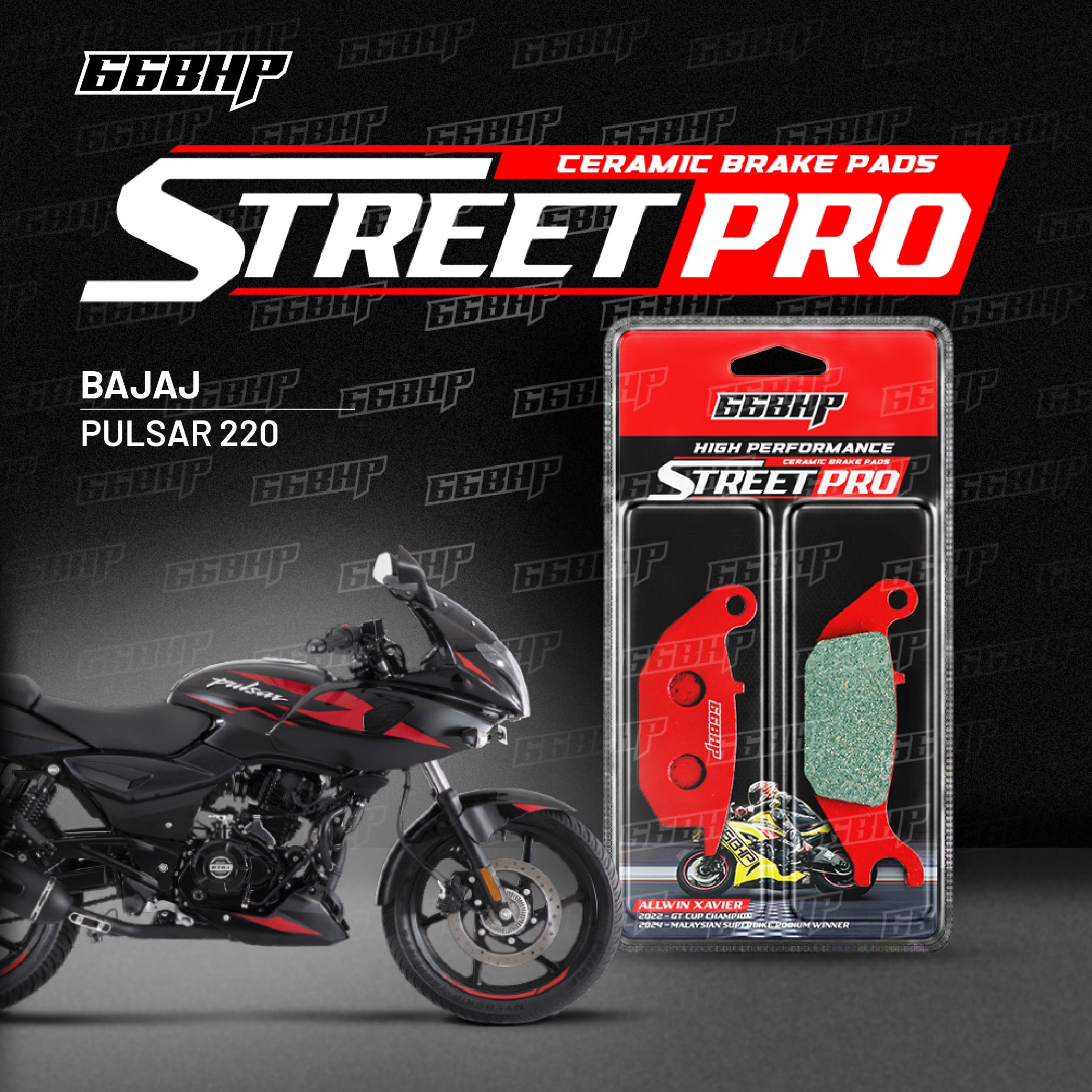 Bajaj Pulsar 220 Street Pro Semi Ceramic Brake Pads