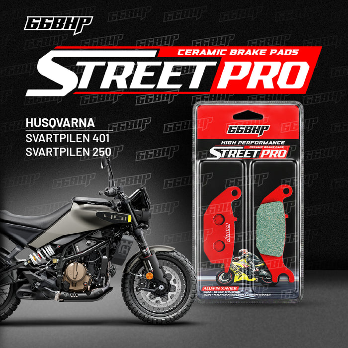 Husqvarna svartpilen 401/ 250  vitapilen 250 street pro semi ceramic brake pad