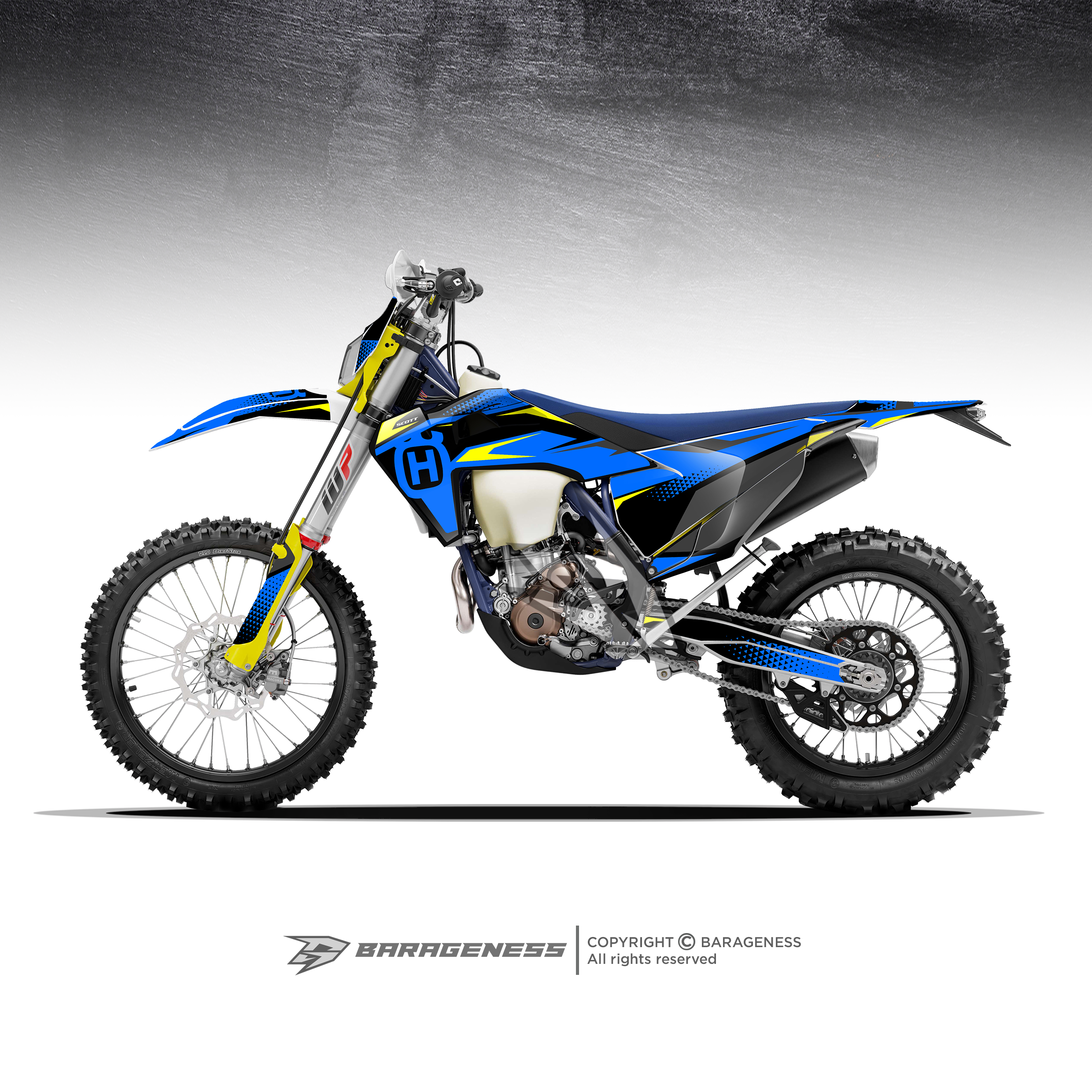 Barageness - Husqvarna FE 350/ 450 Automotive Graphics