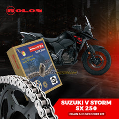 Suzuki V Storm SX 250 - Rolon Chain Sprocket Kit