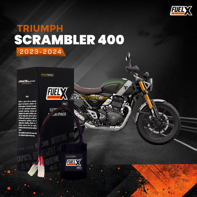 Triumph Scrambler 400 X Fuel X Lite