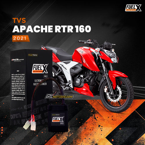 TVS Apache RTR 160 (2021)  Fuelx Pro