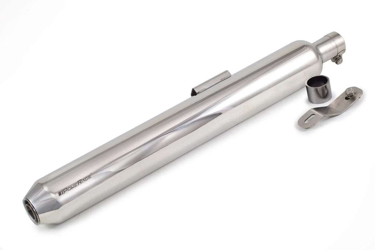 Powerage Slip-On Exhaust (Long Type) for Royal Enfield 350/500